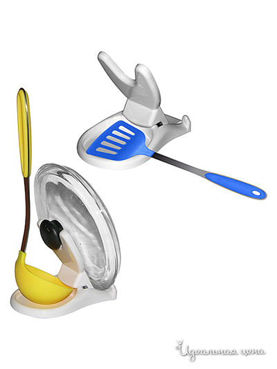 Подставка под ложку и крышку Мультидом, цвет в ассортименте