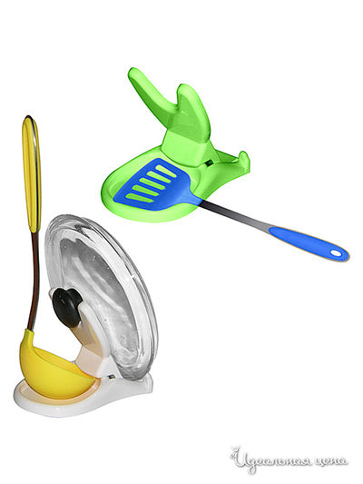 Подставка под ложку и крышку Мультидом, цвет в ассортименте