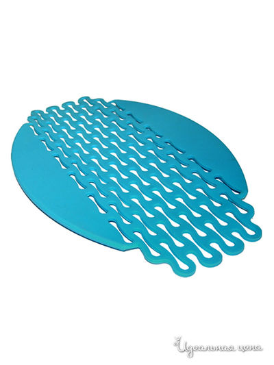 Сито-крышка 27,5*17 см Мультидом, цвет голубой