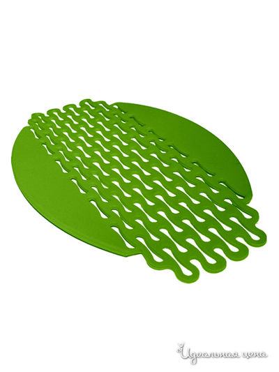 Сито-крышка 27,5*17 см Мультидом, цвет салатовый