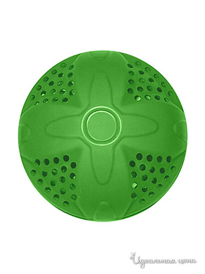 Шар для стирки с керамическими гранулами D 8,5 Мультидом, цвет салатовый