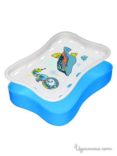 Мыльница-подставка Мультидом, цвет в ассортименте