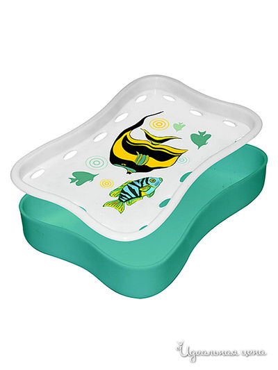 Мыльница-подставка Мультидом, цвет в ассортименте