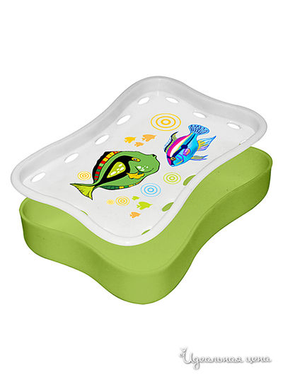 Мыльница-подставка Мультидом, цвет в ассортименте