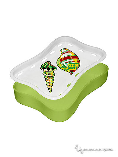 Мыльница-подставка Мультидом, цвет в ассортименте