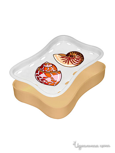 Мыльница-подставка Мультидом, цвет в ассортименте