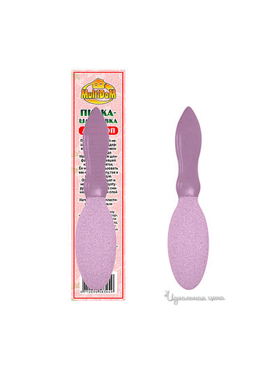 Пилка-шлифовка для стоп Мультидом, цвет в ассортименте