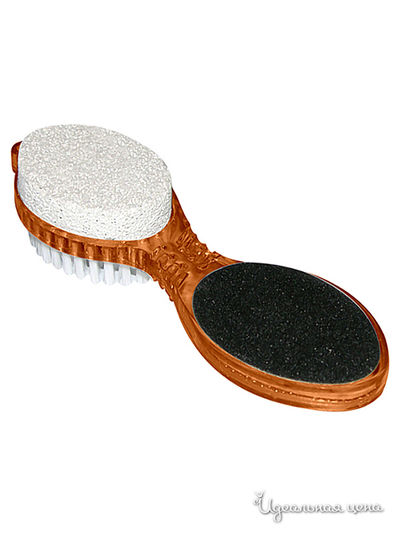 Щетка для педикюра Мультидом, цвет светло-коричневый