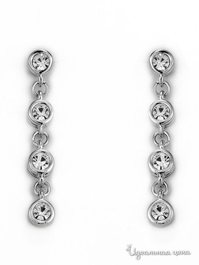 Серьги Ice & High, цвет Белый