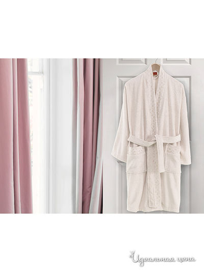 Халат махровый Тет-а-Тет, цвет кремовый