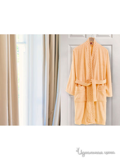 Халат махровый Тет-а-Тет, цвет оранжевый