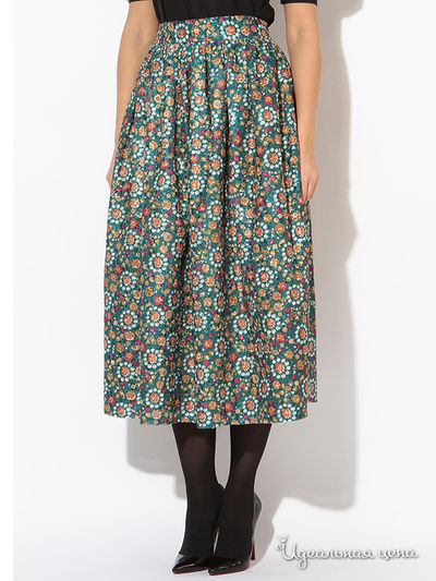 Юбка Tutto Bene, цвет зеленый