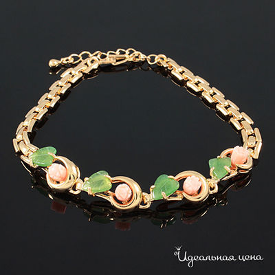 Браслет Эсмеральда, цвет золотой