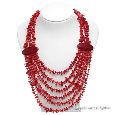 Колье Migura, цвет красный