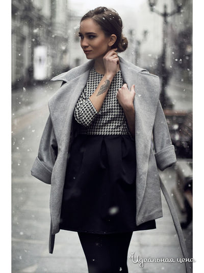 Пальто Chic, цвет серый