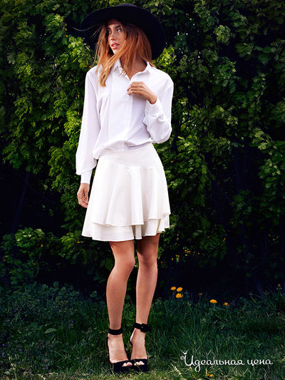 Юбка Chic, цвет белый