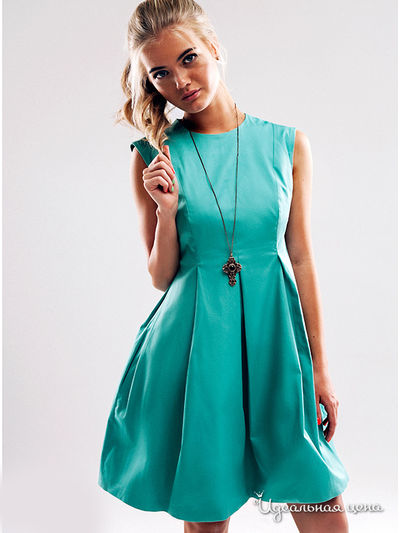 Платье Chic, цвет бирюзовый