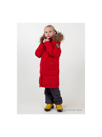 Пальто пуховое Some Pumpkins, цвет красный