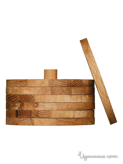 Подставки под кружки, 6 шт Sagaform, цвет коричневый