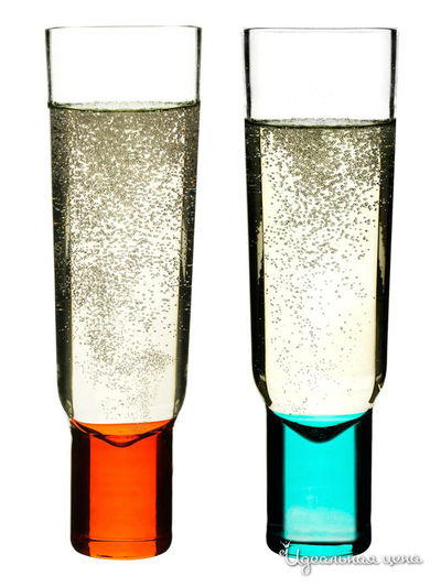 Бокал для шампанского, 2 предмета Sagaform, цвет Мультиколор