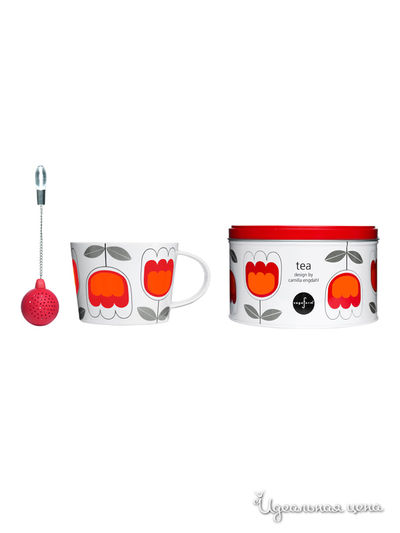 Набор чайный Sagaform, цвет красный