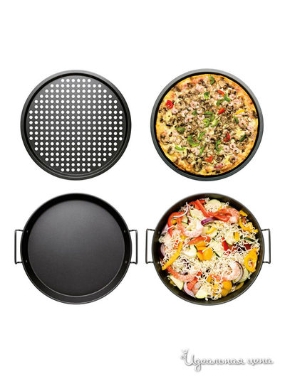 Сковородка для пиццы (барбекю) Sagaform, цвет черный