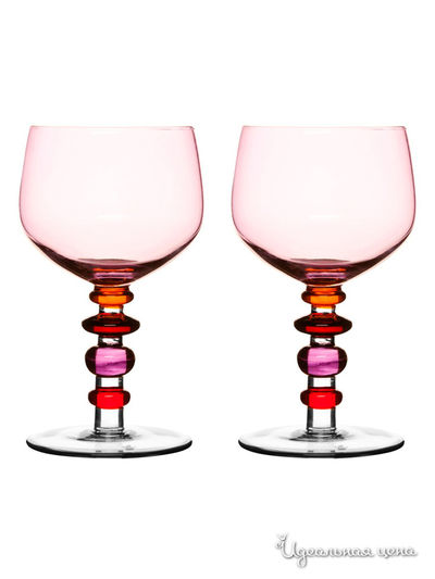 Бокалы для вина, 2 предмета Sagaform, цвет мультиколор
