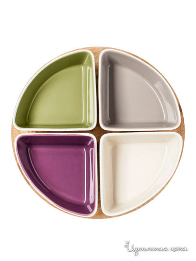 Тарелки для закусок, 4 шт Sagaform, цвет мультиколор