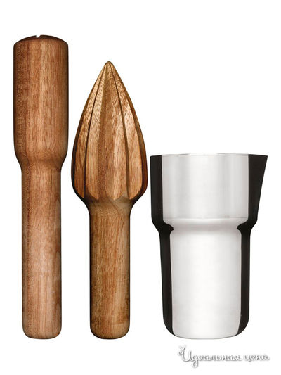 Набор для коктейля Sagaform, цвет коричневый