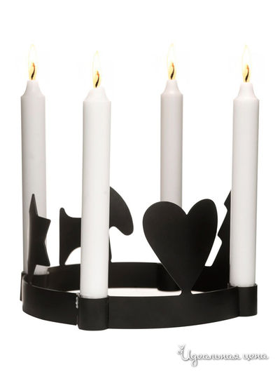 Подсвечник Sagaform, цвет черный