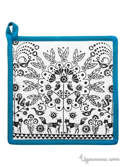 Прихватка Sagaform, цвет белый, черный