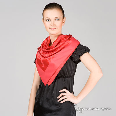 Платок Valentino, цвет цвет красный