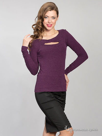 Блуза Лала Стайл, цвет сливовый