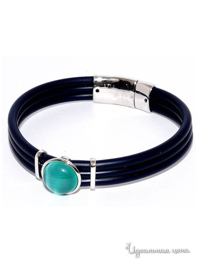 Браслет SILVER-WINGS, цвет сине-зелёный