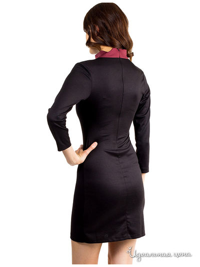 Платье La via estelar, цвет черный, бордовый