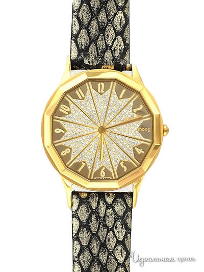 Часы Moog, цвет черный, золотой