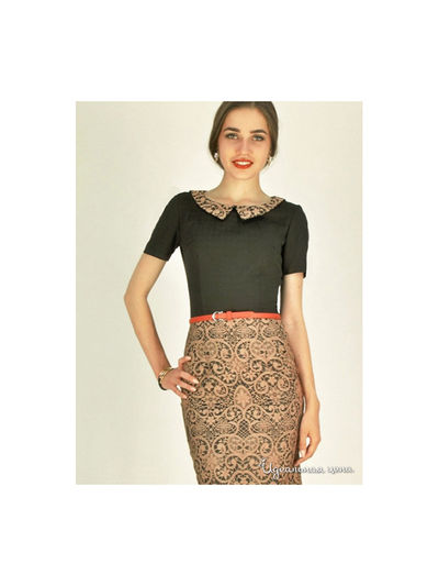 Платье Fantosh, цвет коричневый, черный