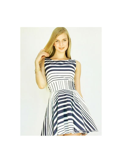 Платье Fantosh, цвет синий, белый