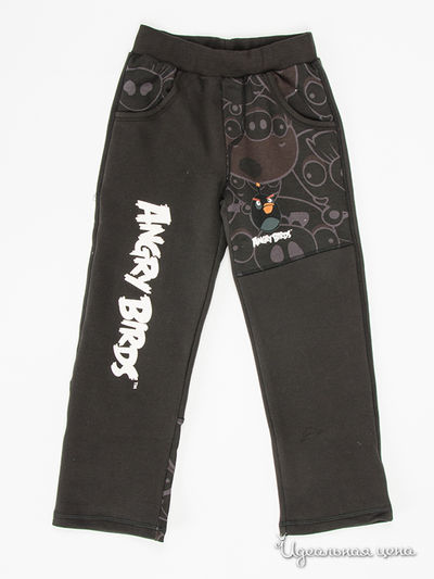 Брюки Angry Birds, цвет черный