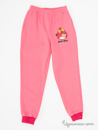 Брюки Angry Birds, цвет розовый