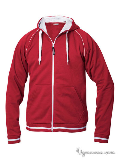 Толстовка Clique, цвет красный