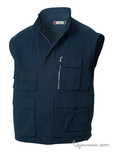 Жилет Clique, цвет темно-синий