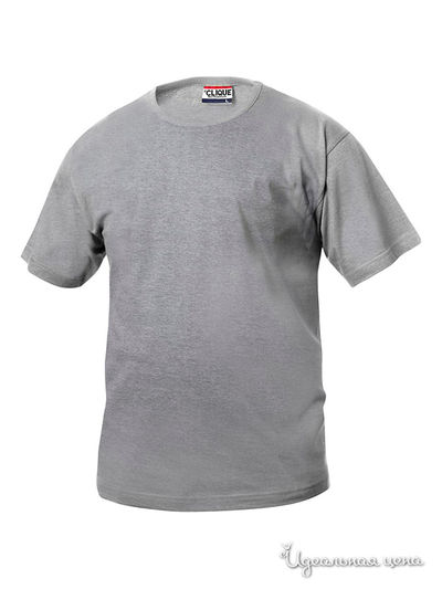 Футболка Clique, цвет серый меланж