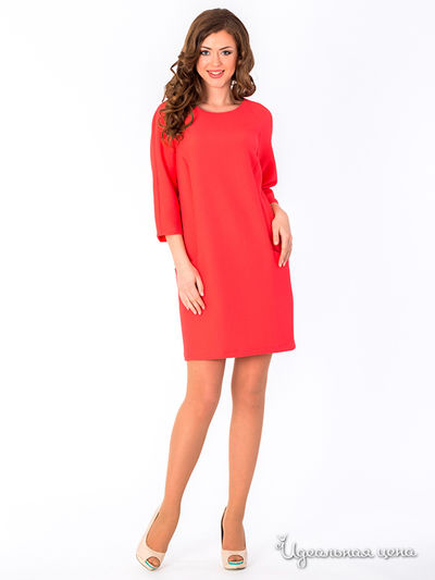 Платье S & A Style, цвет коралловый