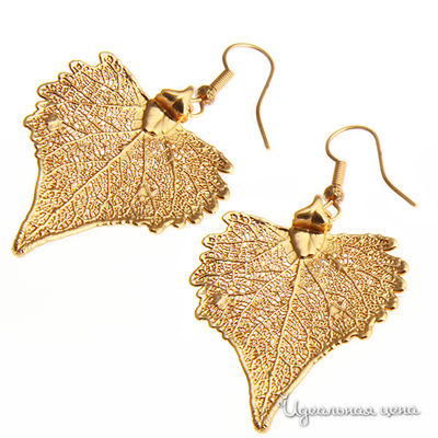 Серьги Ester Bijoux, цвет золотой