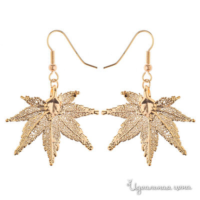 Серьги Ester Bijoux, цвет золотой