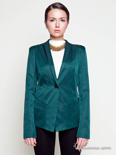 Пиджак GrandUA, цвет темно-зеленый