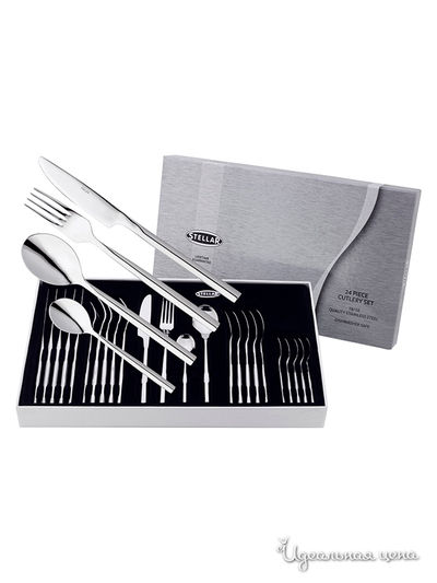Набор столовых приборов, 24 предмета Horwood, цвет серебряный