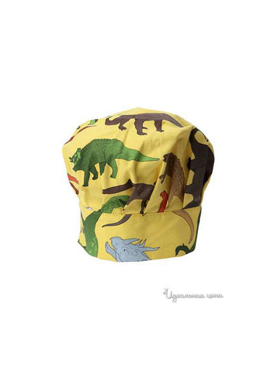 Детский поварской колпак "Динозавры" Dexam, цвет мультиколор