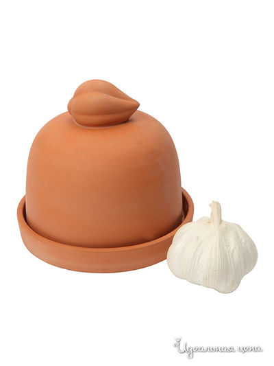 Форма для запекания чеснока Dexam, цвет коричневый